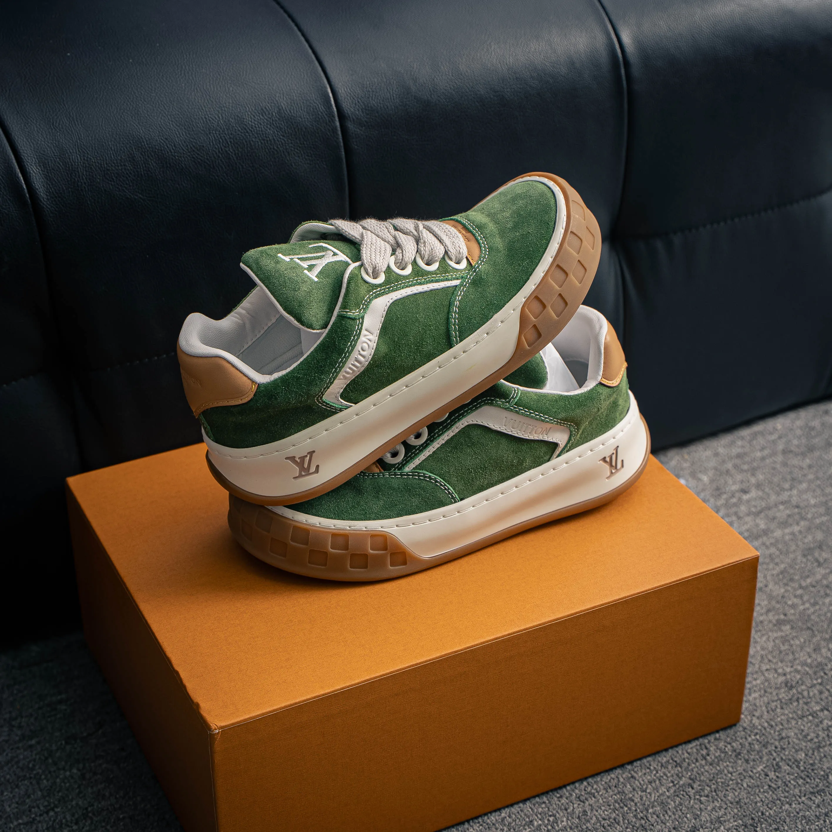 # Premium -- LOUIS VUITTON Tilted Series｜2026 LV Tilted Low Sneakers Series Low-Top Retro